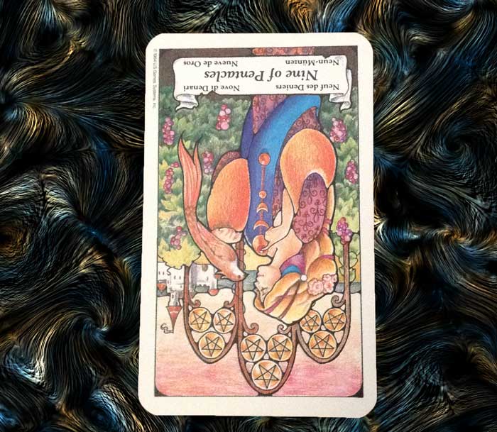 9 of Pentacles Reversed