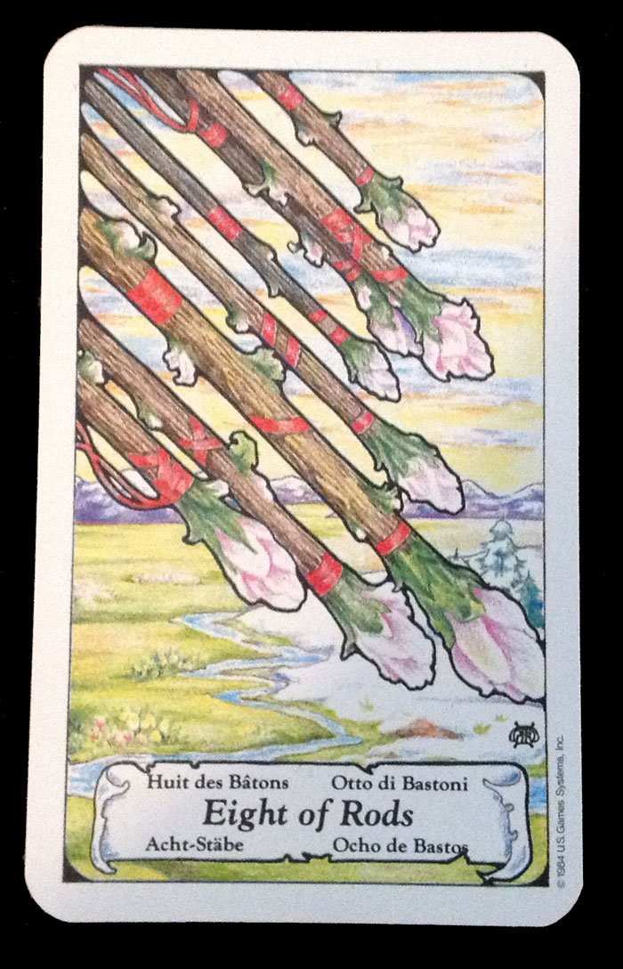 Eight of Rods